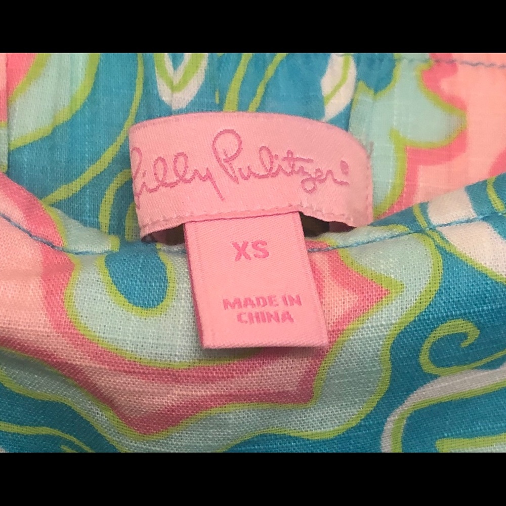 Lilly Pulitzer Seahorse Print Palazzo Pants - Picture 4 of 5